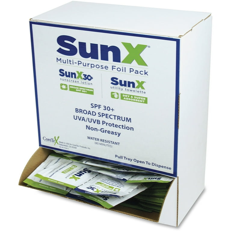 CHANSAN COSMETICS Protection Base 2本 SunX30 Sunscreen Lotion Packets, 25/box #71430 | Aero