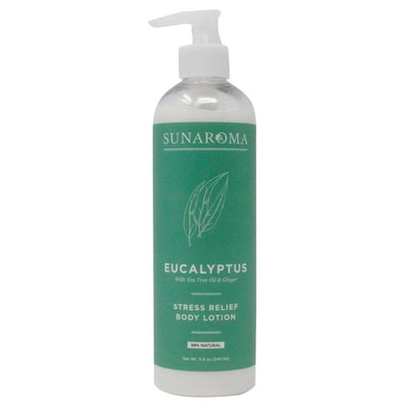 Sunaroma Body Lotion, Eucalyptus-11.5 oz