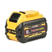 Sunbat 20V/60V 9.0Ah Battery Replacement for de--walt Battery 1 Pack