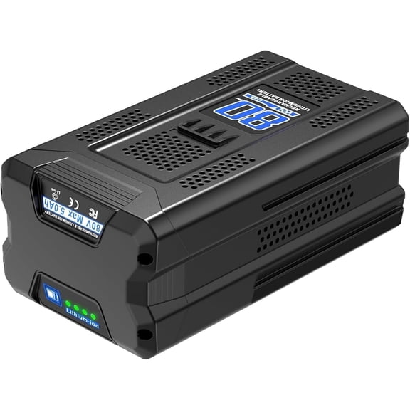 Sunbat 80V 5.0Ah Battery Replacement for Kobalt 80V Max Battery, Compatible with Kobalt Cordless Power Tools KB2580-06 KB680-06 KB580-06 KB480-06 KRC80-60 KRC30-60