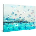 thumbnail image 1 of "Sunbathers" Painting Print on Wrapped Canvas, 1 of 7