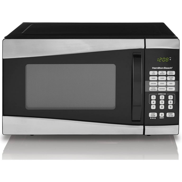 Sunbeam 0.9 Cu. Ft. 900W Microwave Stainless Steel