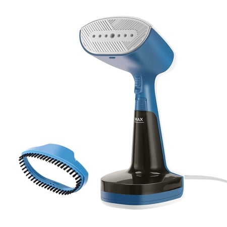 Sunbeam 1600W Turbo Handheld Steamer, Dual Steam Settings, White and Blue Finish