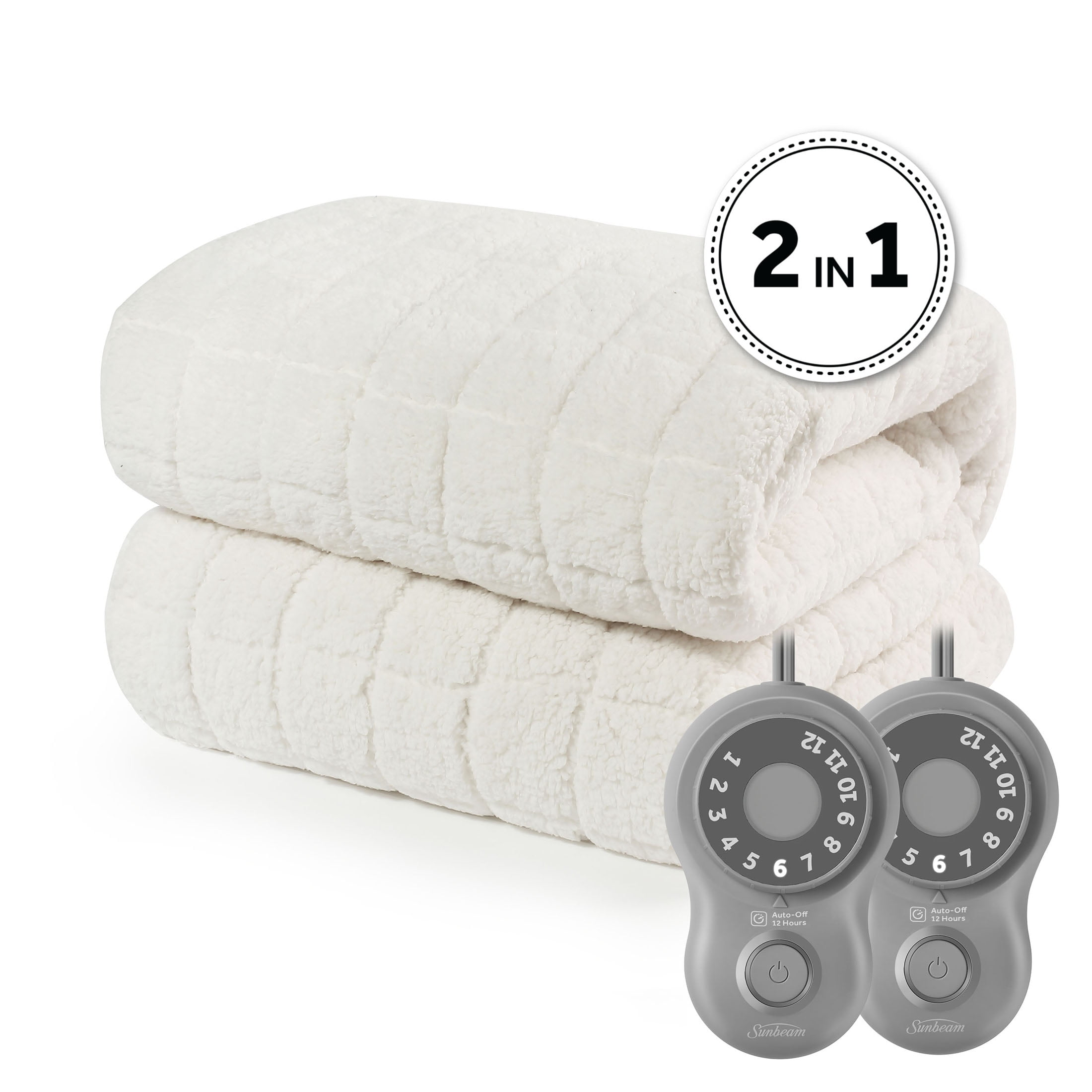 Sunbeam 2in1 Reversible 365 Electric Heated and Cooling Mattress Pad