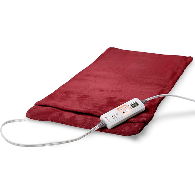 Sunbeam 2101696 Heating Pad, XXLarge UltraKing XpressHeat, Burgundy