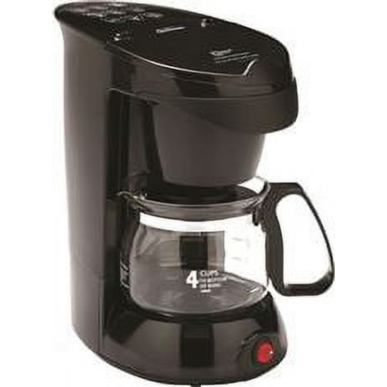 Sunbeam TF4-099 Mr. Coffee® 4-Cup Coffeemaker, White.