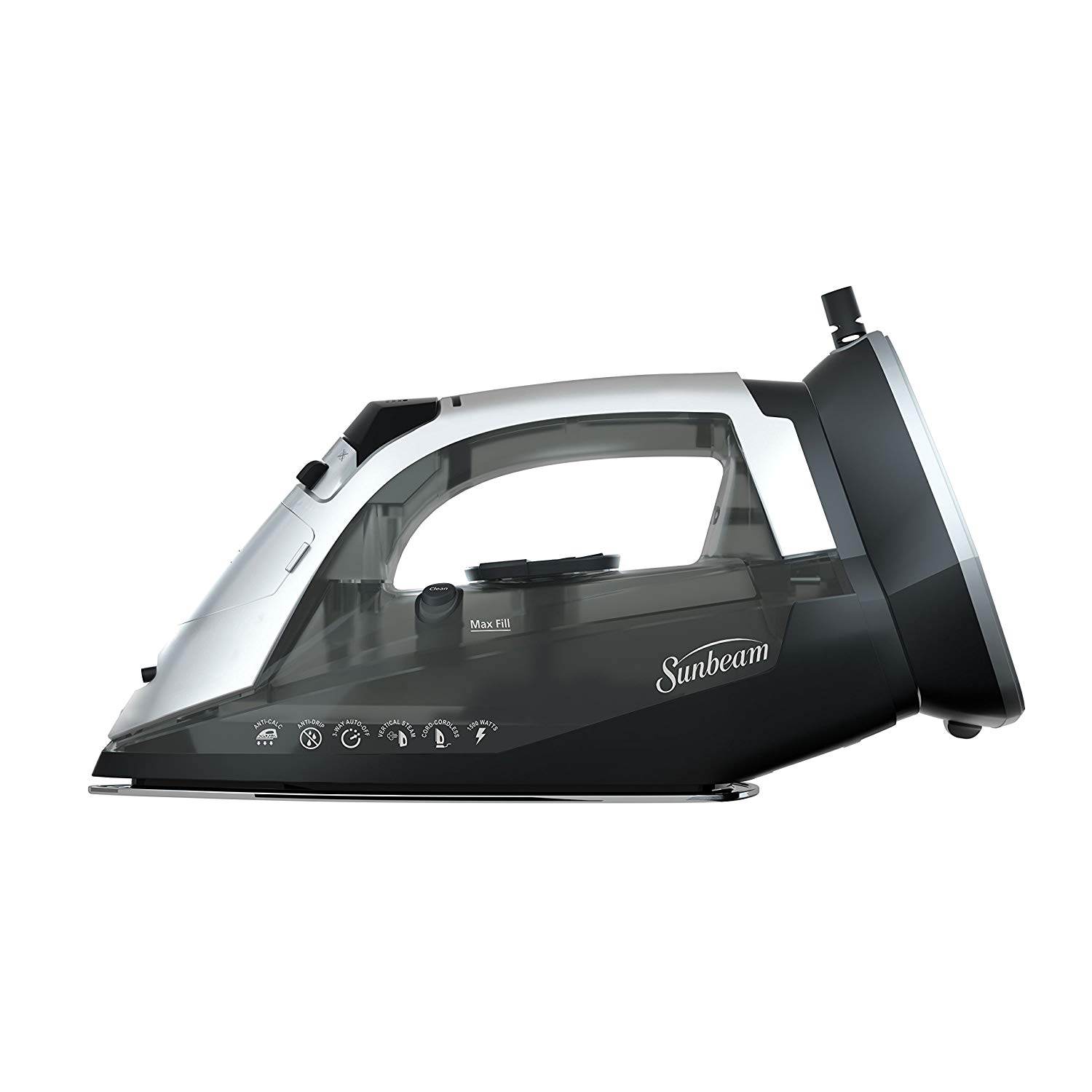 Sunbeam Clothes Iron Cordless, Stainless Steel, GCSBNC101000