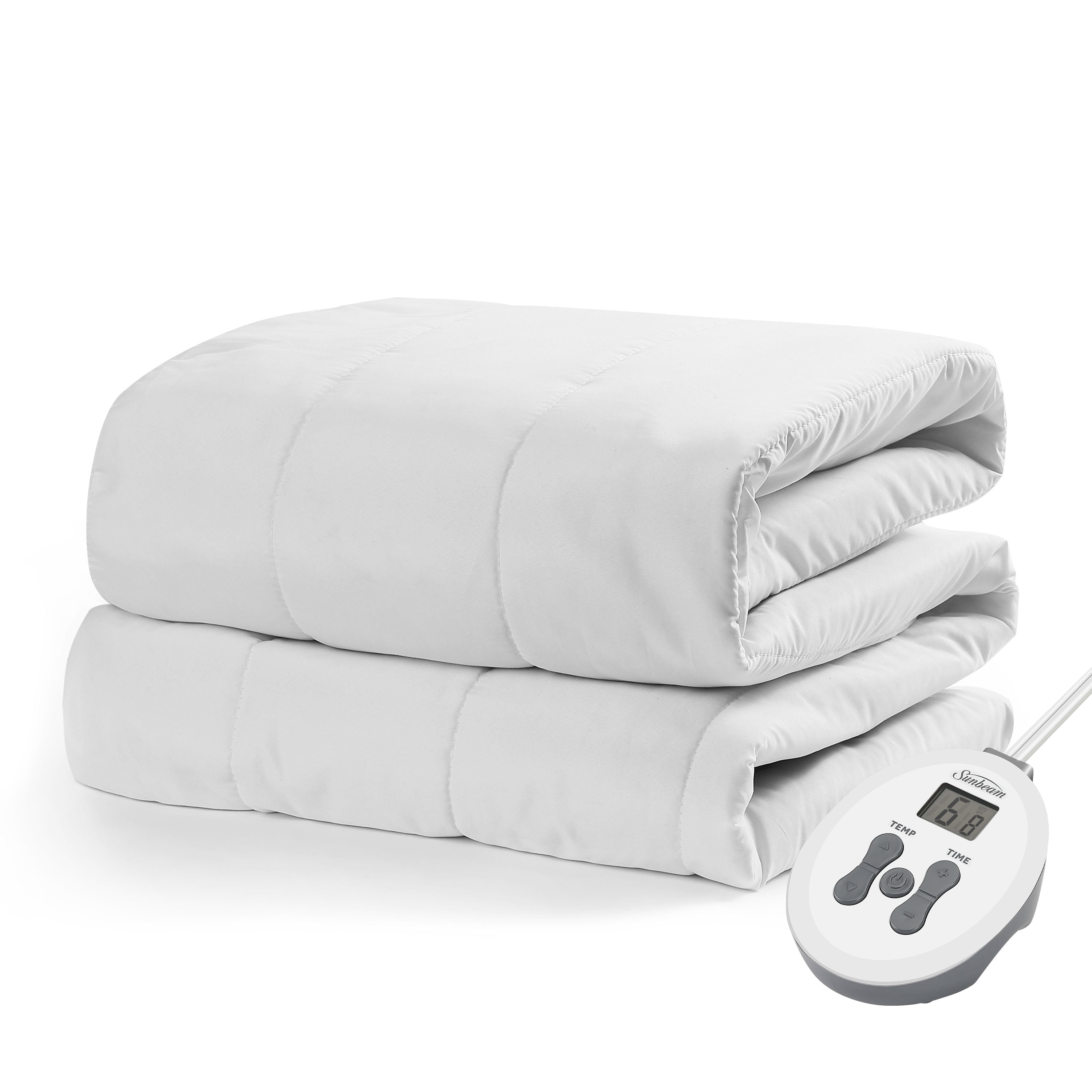 Sunbeam Comfort Quilted Mattress Pad Twin
