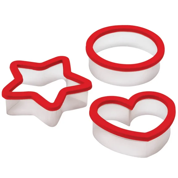 Sunbeam Cookie Cutters, Set Of 3 - Measures 3.5" Diameter