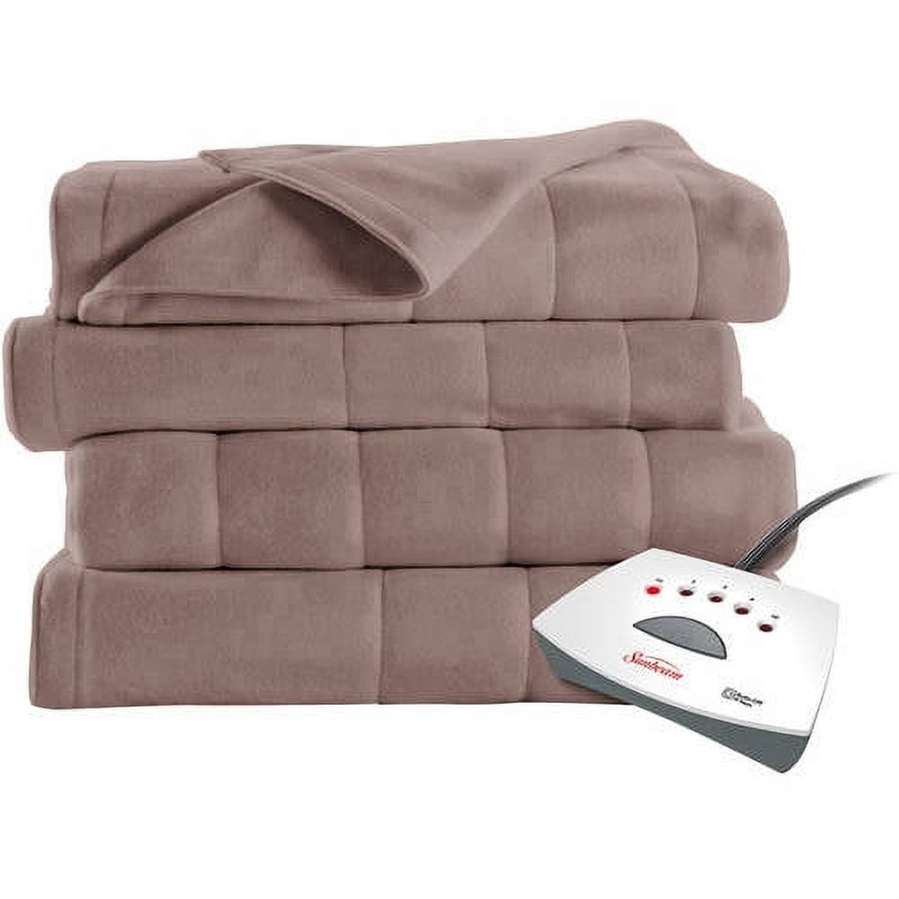 Sunbeam Electric Heated Fleece Blanket