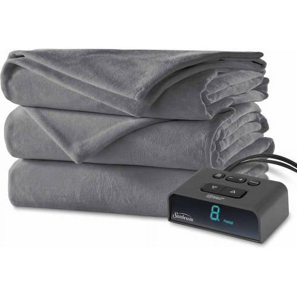 Sunbeam Electric Heated Plush Blanket