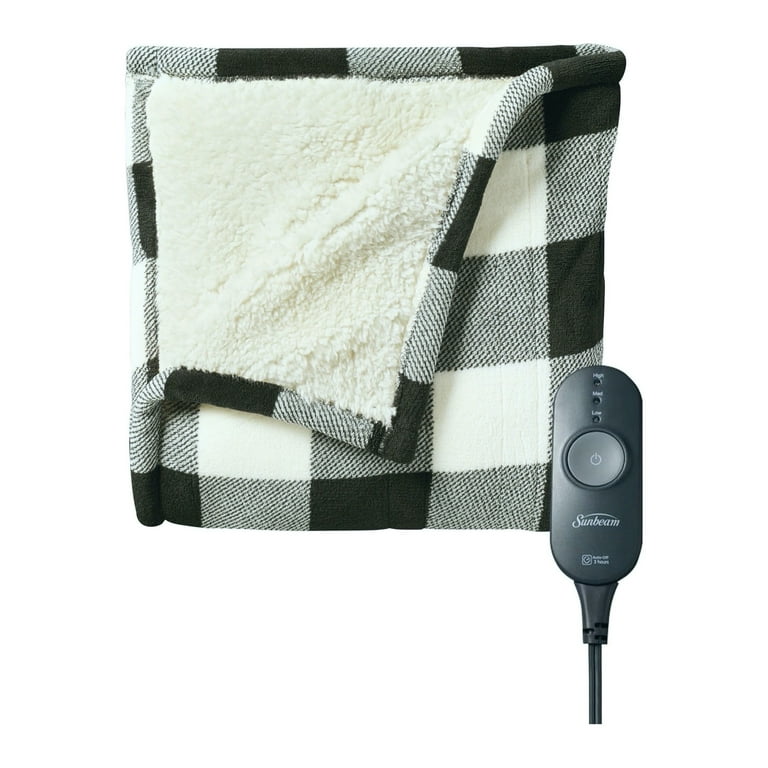 Sunbeam heated throw walmart outlet
