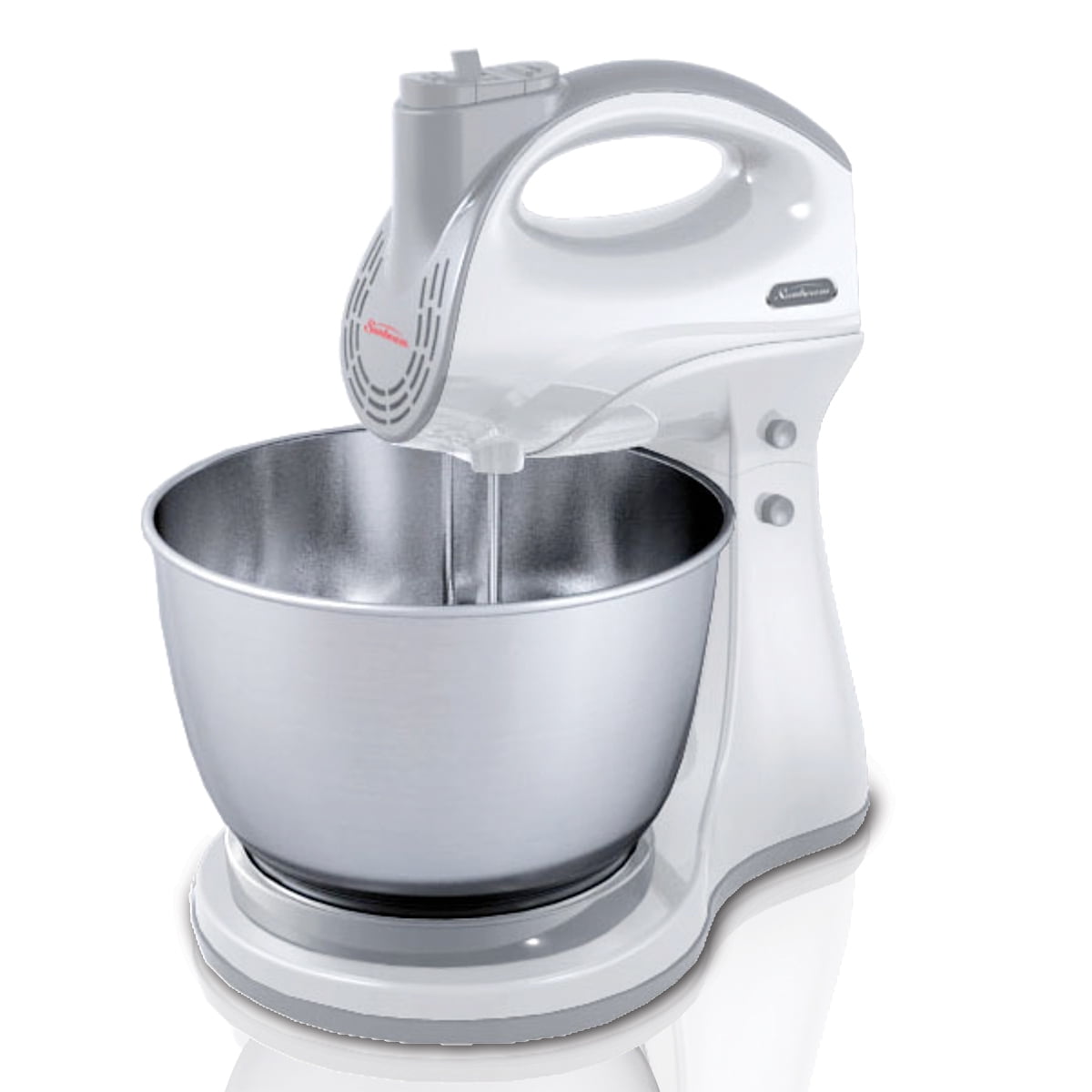 Sunbeam Planetary Mixmaster Bench Mixer With Glass Bowl MXM5000WHMXA5000CL