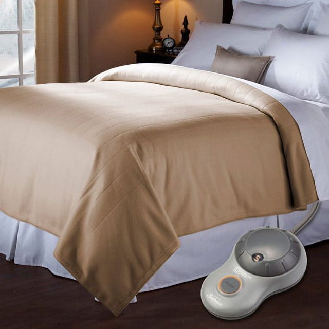 Sunbeam Fleece Heated Electric Blanket
