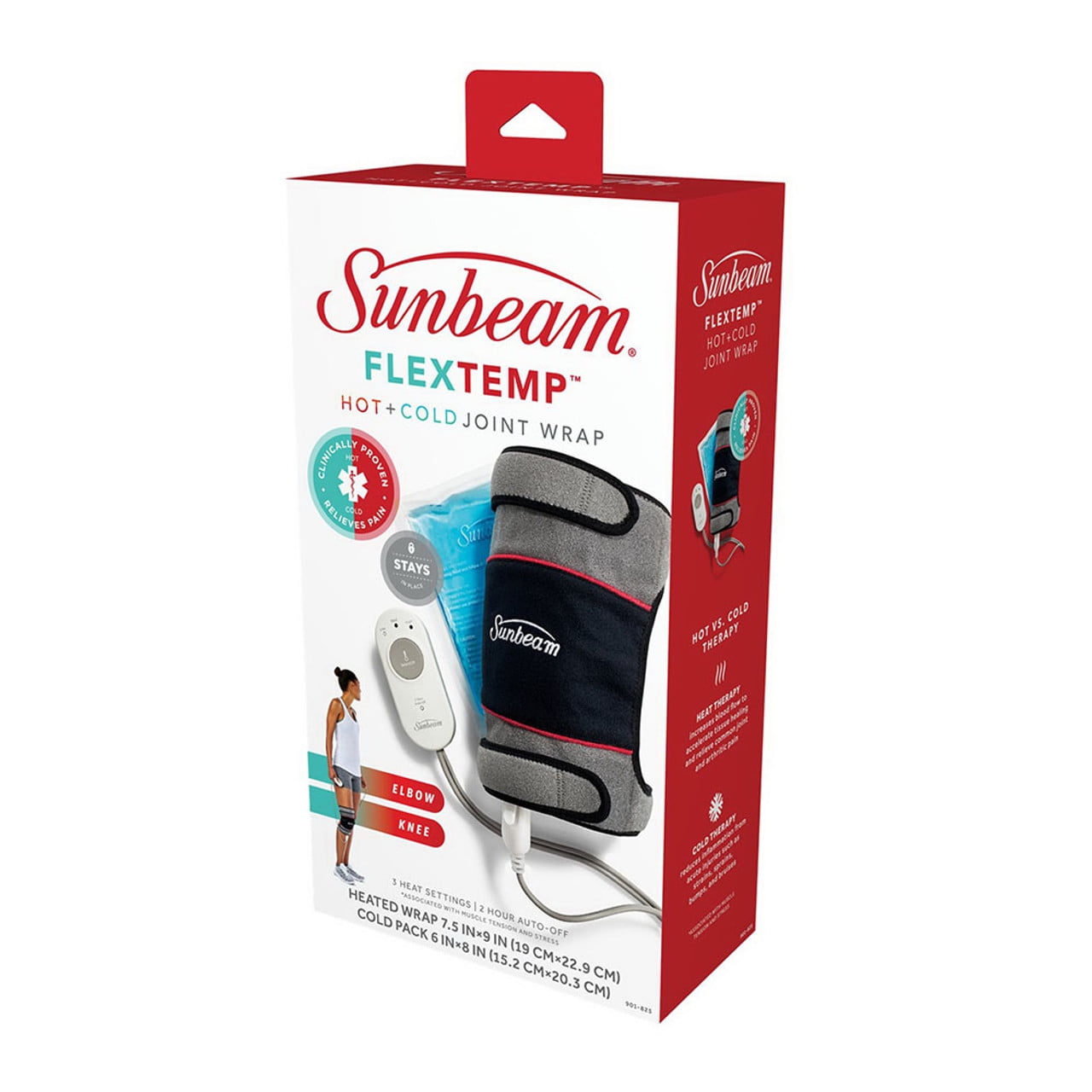 Sunbeam Flextemp Hot And Cold Joint Wrap For Pain Relief, 1 Ea