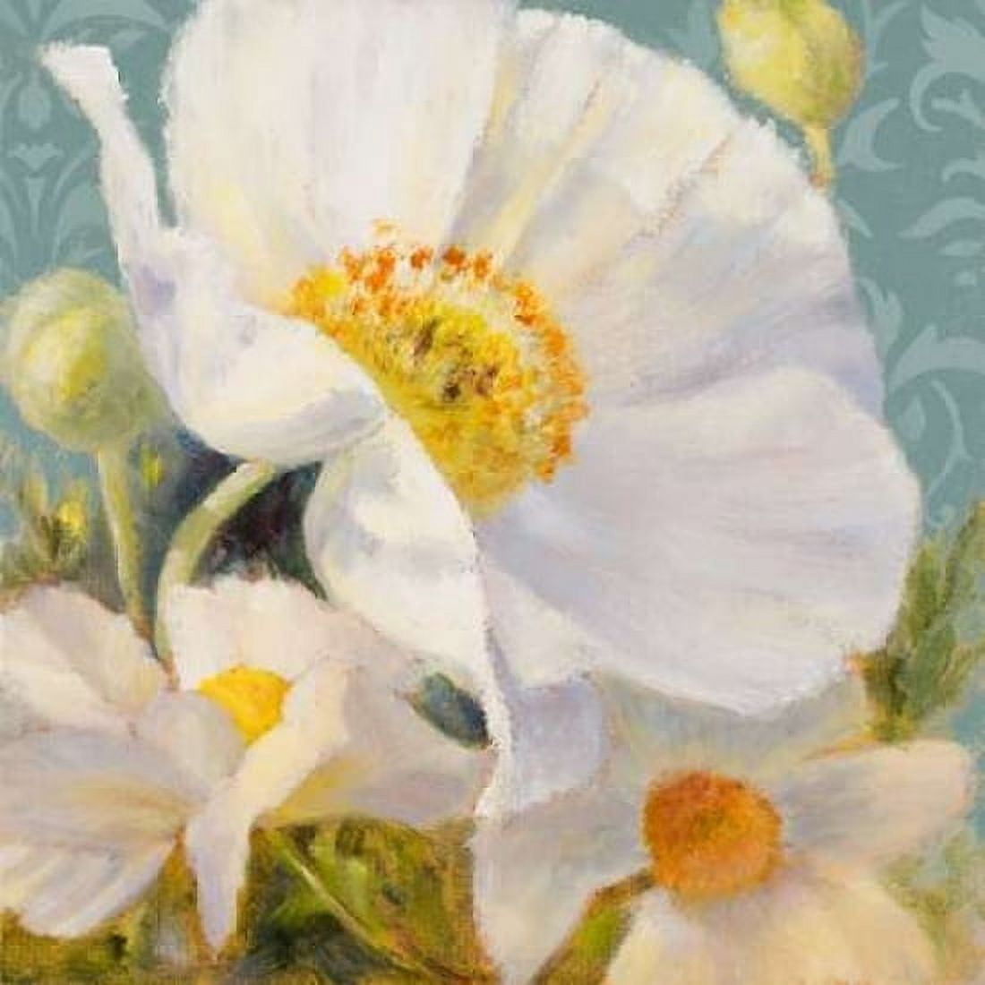 Sunbeam Flowers I Canvas Art - Lanie Loreth (24 x 24)