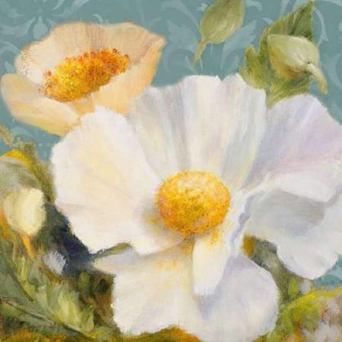 Sunbeam Flowers II Canvas Art - Lanie Loreth (24 x 24)