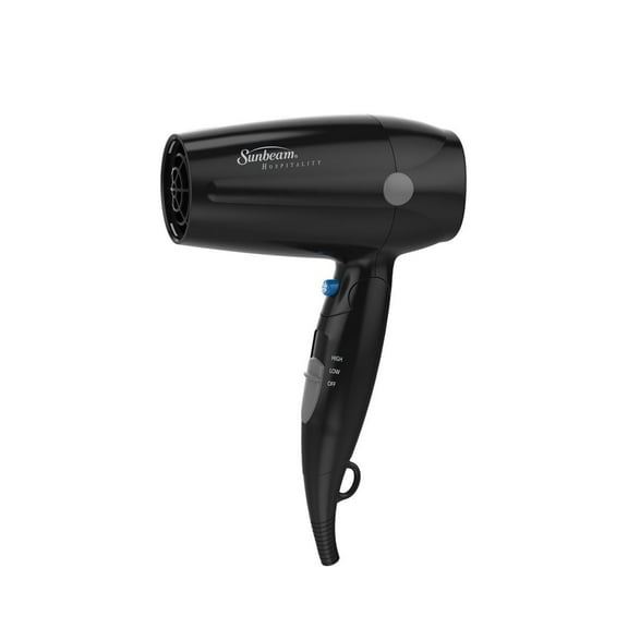 Sunbeam HD3005-005 1875 Watt Folding Hand-Held Hair Dryer, Black