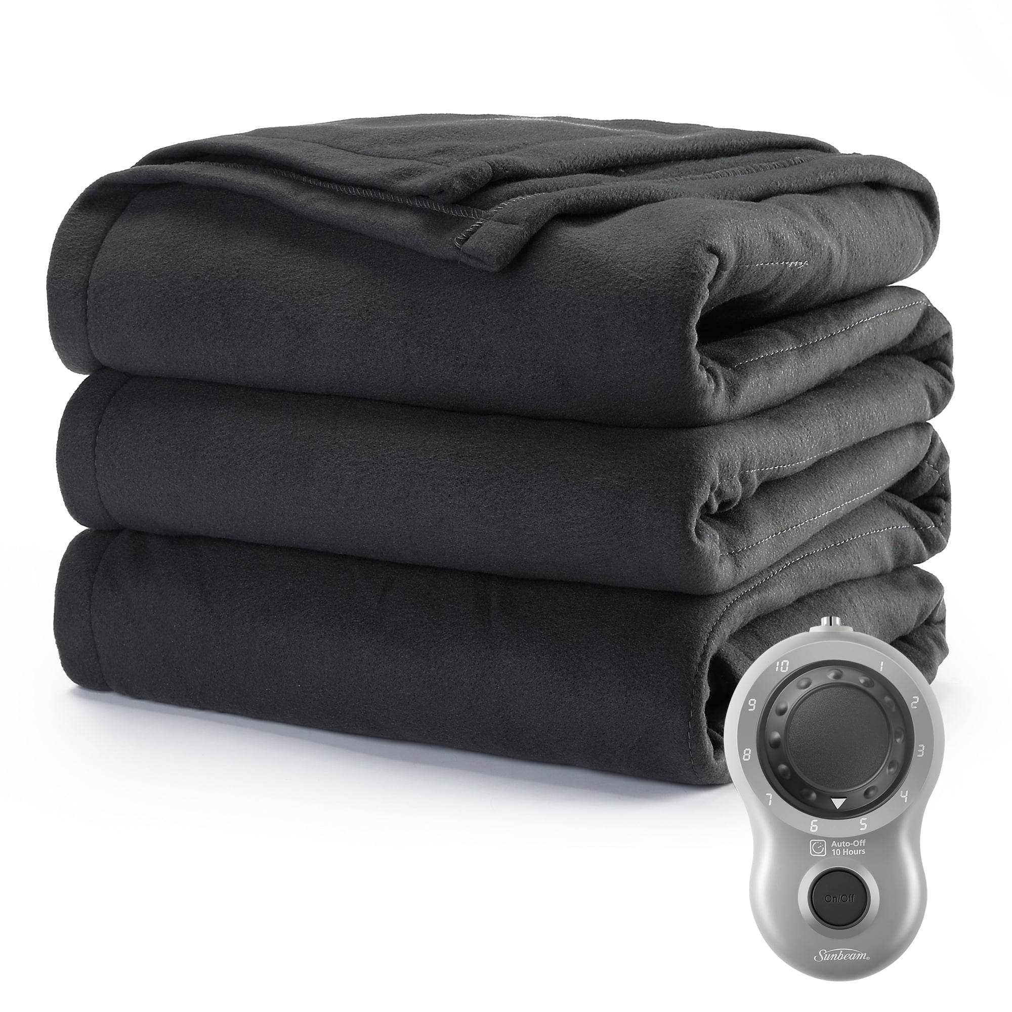 Sunbeam Heated Electric Blanket Bedding Full Microplush