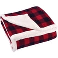thumbnail image 1 of Sunbeam Heated Electric Microplush Throw Blanket, 60" x 50", Red Buffalo Plaid, 1 of 8