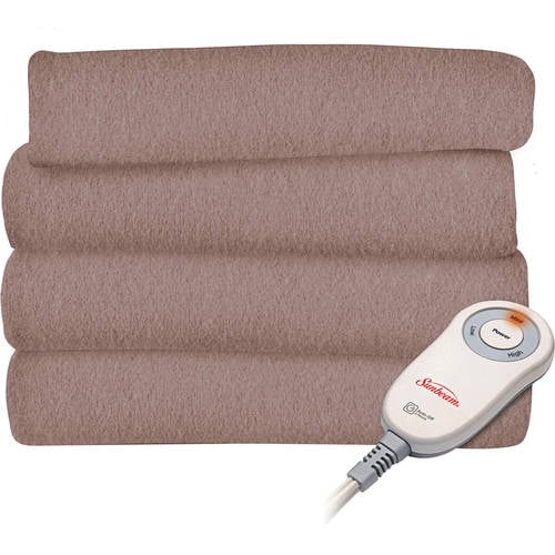 Sunbeam Heated Fleece Electric Throw