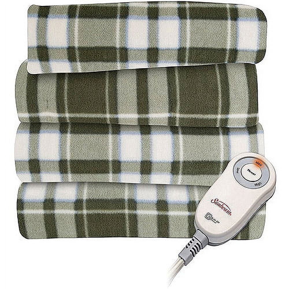 Sunbeam Heated Fleece Throw
