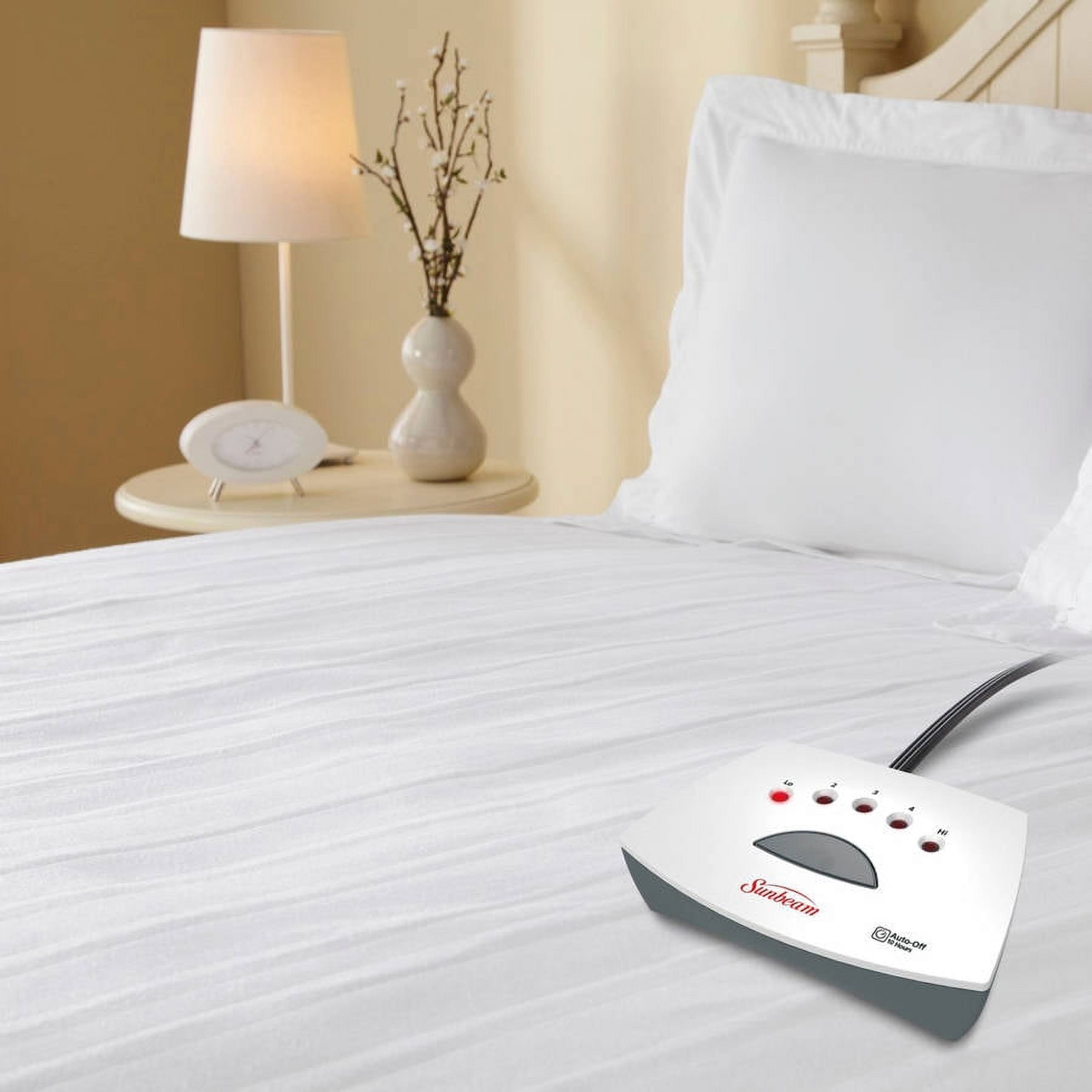 Sunbeam king size heated charm mattress pad