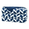 thumbnail image 1 of Sunbeam Heated Microplush Electric Blanket, 50" x 60" Royal Blue Zig Zag, 1 of 4