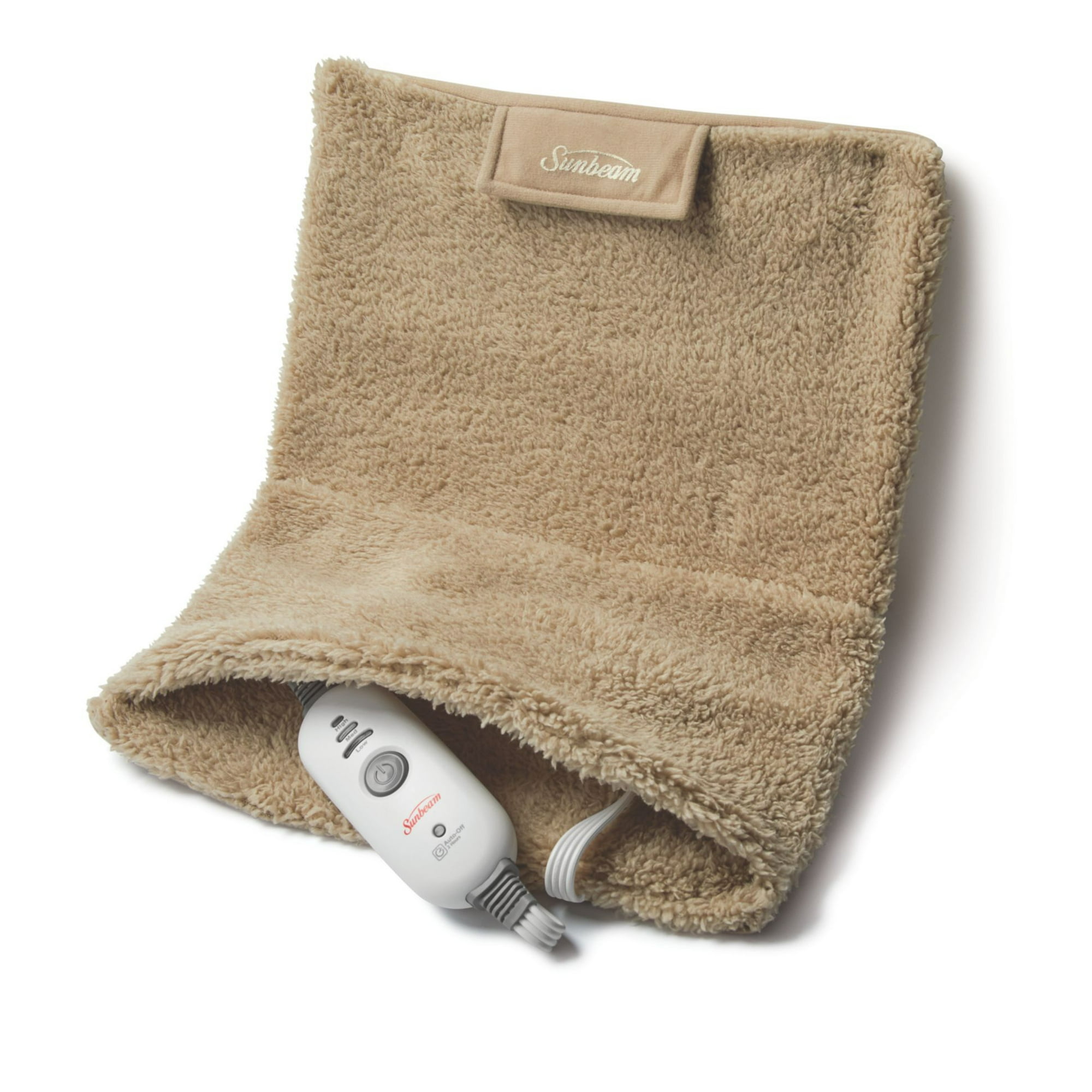 Sunbeam Heating Pad for Muscle and Stress Pain Reliefwith Compact Storage,  Standard Size - Walmart.com