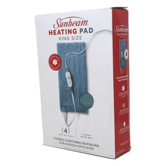 Sunbeam Premium Heating Pad King Size Teal