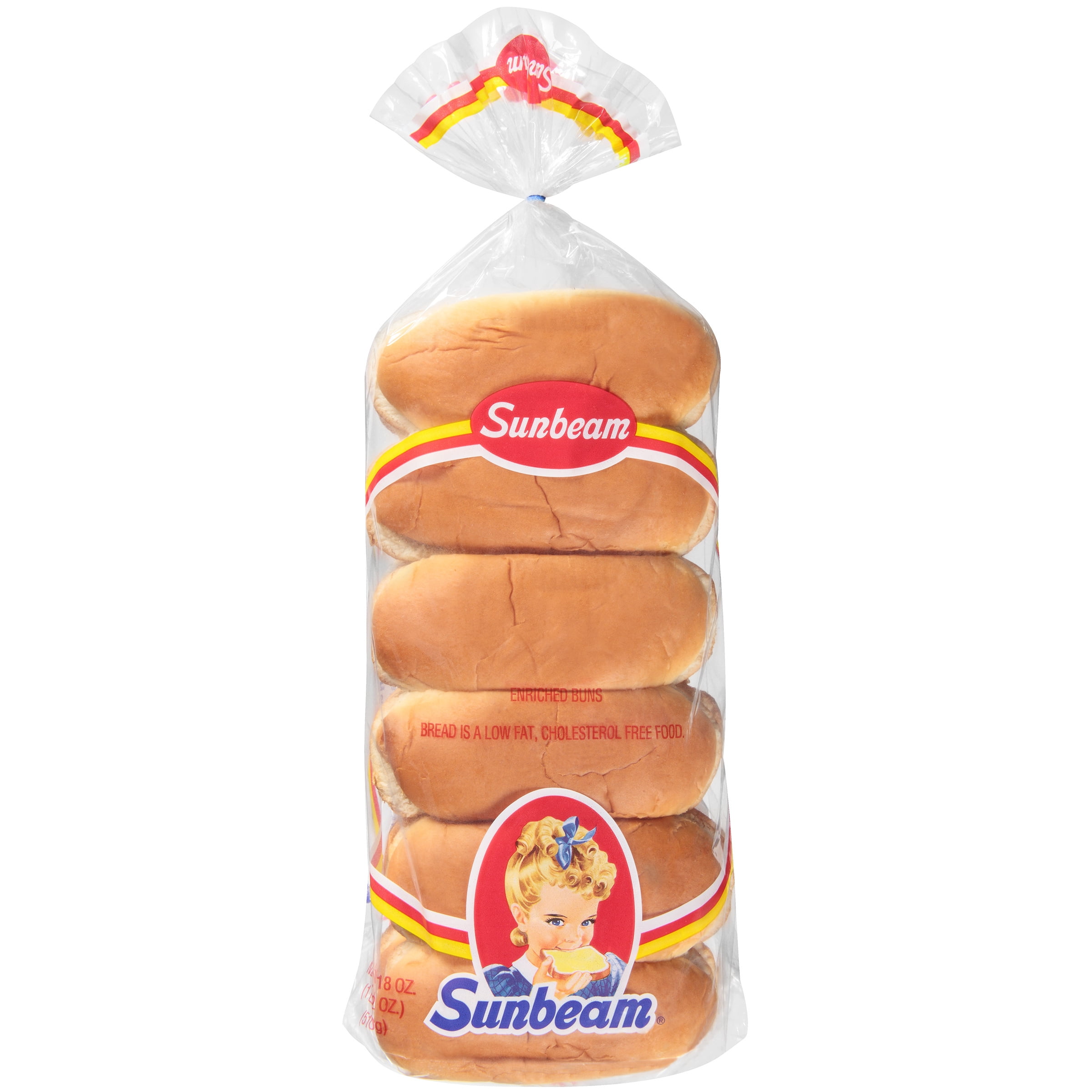 Sunbeam Sunbeam® Hot Dog Buns 12 ct Bag — product image
