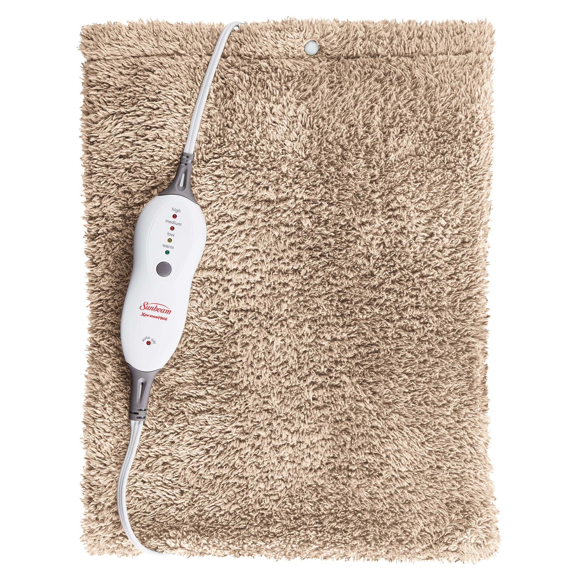 Sunbeam King Size XpressHeat Heating Pad with 4 Heat Settings, 12 x 24 -  Walmart.com