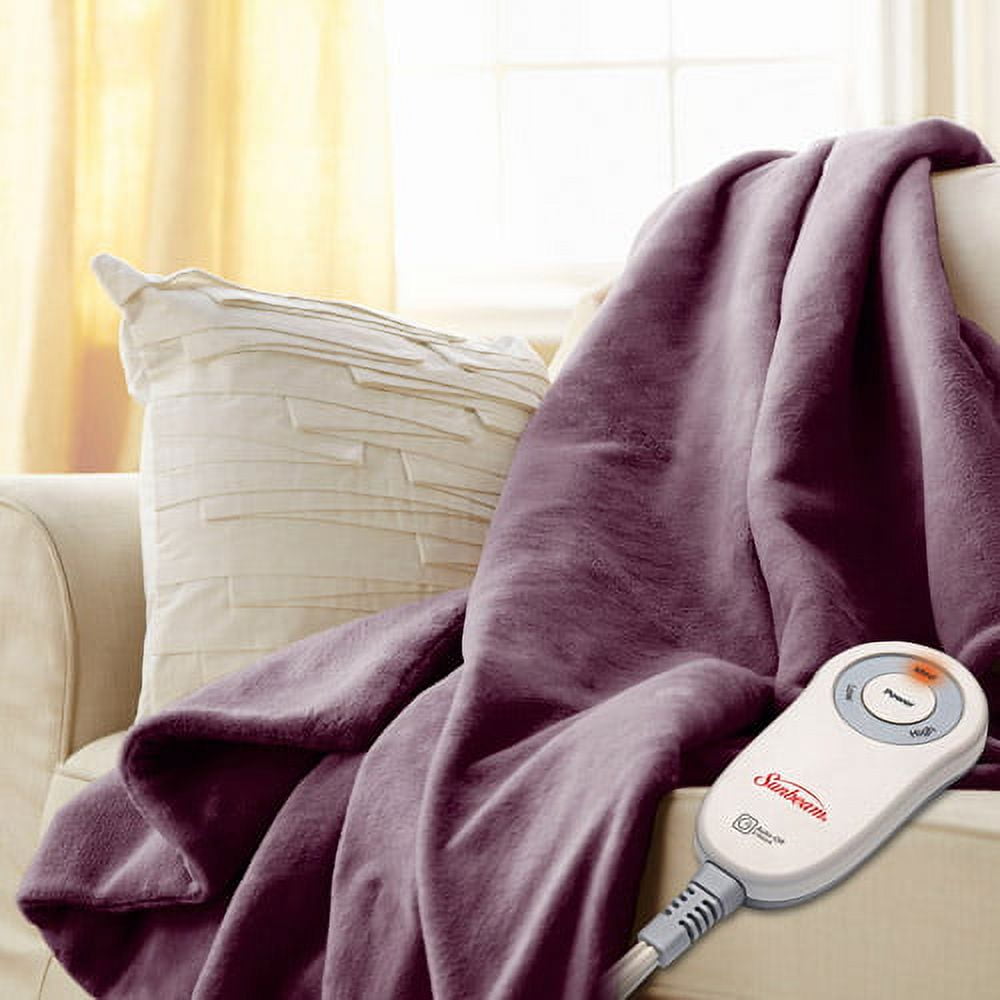 Sunbeam MicroPlush Heated Electric Throw