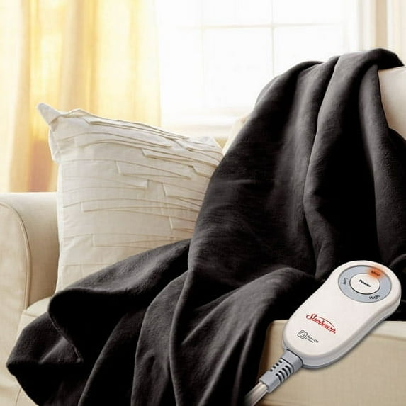Sunbeam MicroPlush Heated Electric Throw