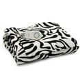 thumbnail image 1 of Sunbeam Microplush Electric Heated Throw Blanket Zebra Pattern, 1 of 6
