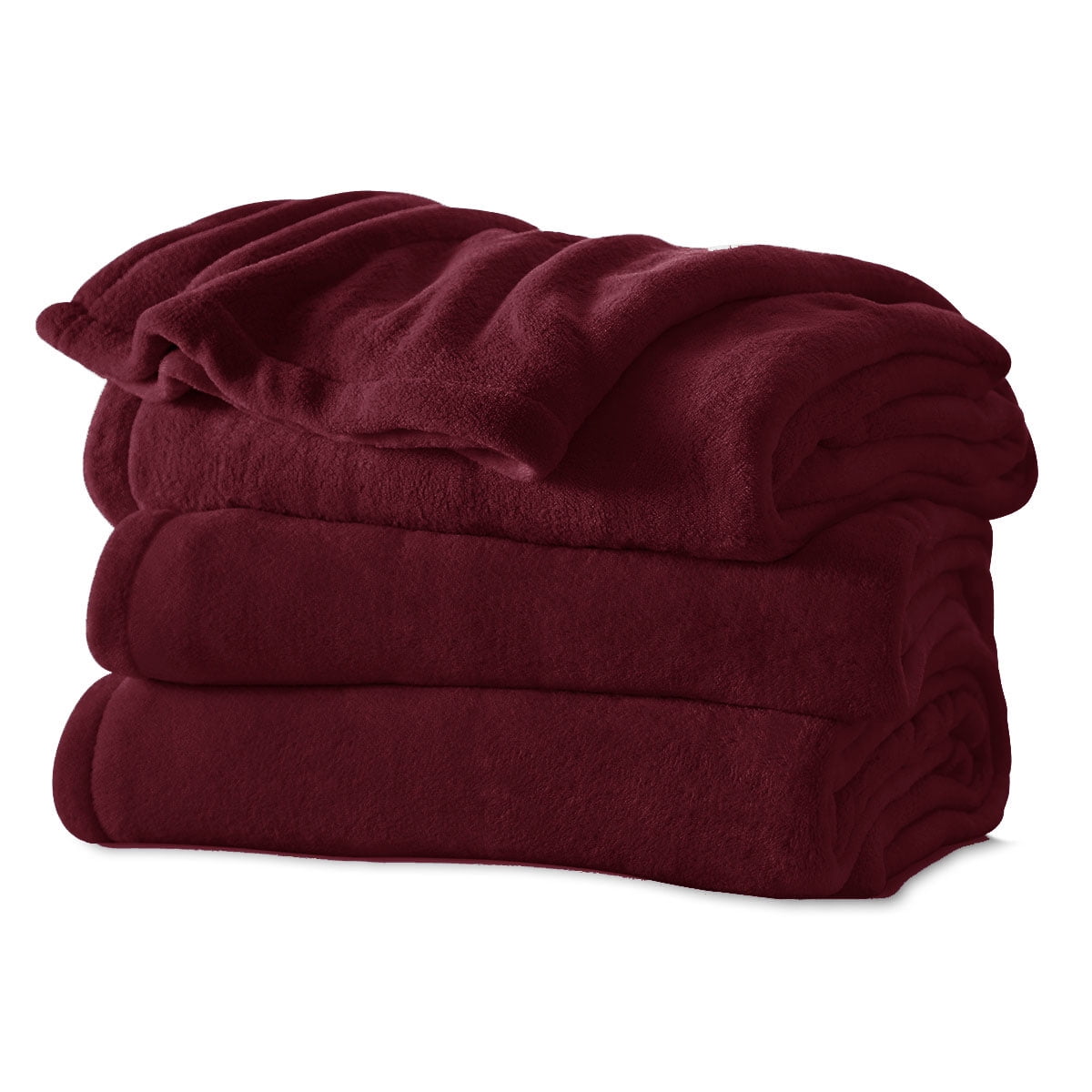 Sunbeam Microplush Electric Heated Warming Throw Blanket