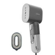 Sunbeam MiniPower 1000W Portable Garment Steamer, Nonstick Plate, 125mL Tank, Charcoal Gray