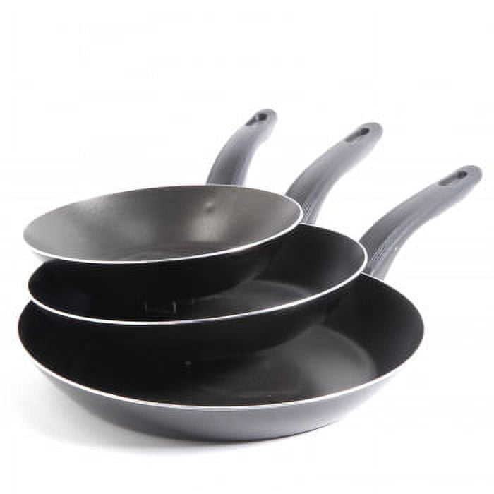 Sunbeam NonStick Aluminum 3pc Frying Pan Set