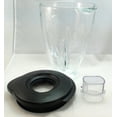 Sunbeam Oster Blender Jar 124461 & Black Cover With Cap, 050613, 124462