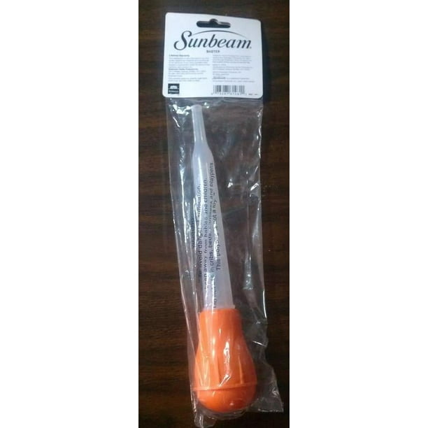 Sunbeam Plastic 10.5-inch Turkey Baster in Red - Walmart Business Supplies