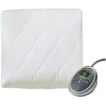 thumbnail image 1 of Sunbeam Premium Electric Heated Mattress Pad Twin 2152756 Water-Resistant Cotton, 1 of 4