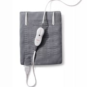 Sunbeam Premium Heating Pad with Compact Storage - Standard Size  12 x 15, Gray