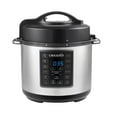 thumbnail image 1 of Crock-Pot 6-Quart 8-in-1 Multi-Use Express Crock Programmable Pressure Cooker, Slow Cooker, Sauté & Steamer | Stainless Steel (SCCPPC600-V1), 1 of 8