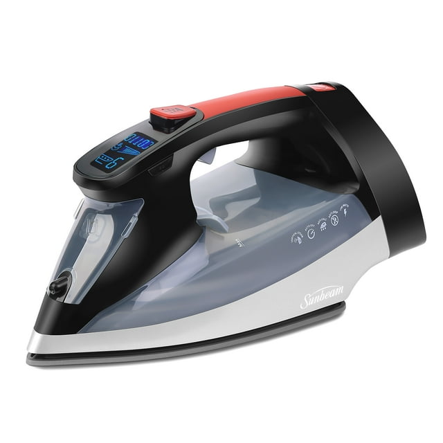 Sunbeam Professional 1700W Digital Steam Iron, Easy Auto Shut, Non