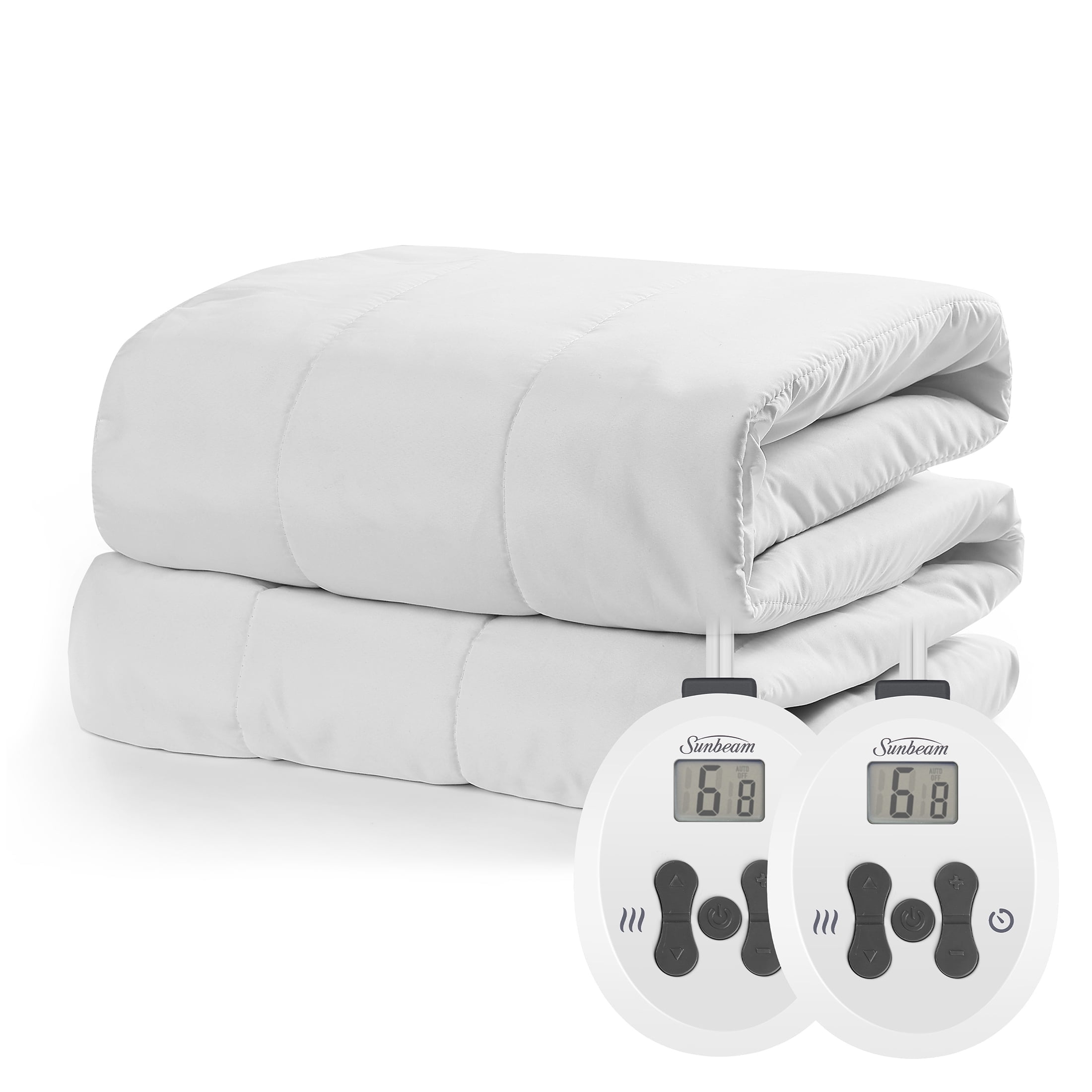 Sunbeam quilted electric blanket sale