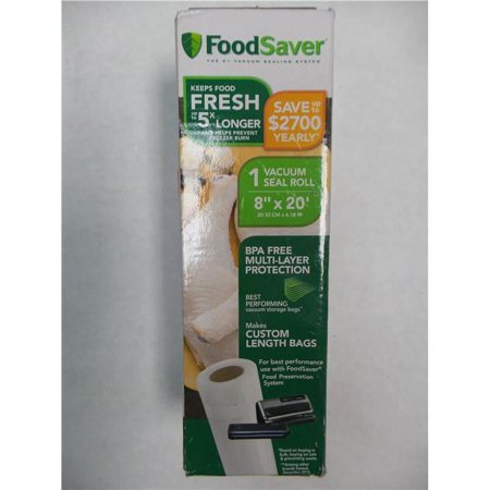 Sunbeam Rival 8 in. x 20 ft. Genuine FoodSaver Heat-Seal Roll