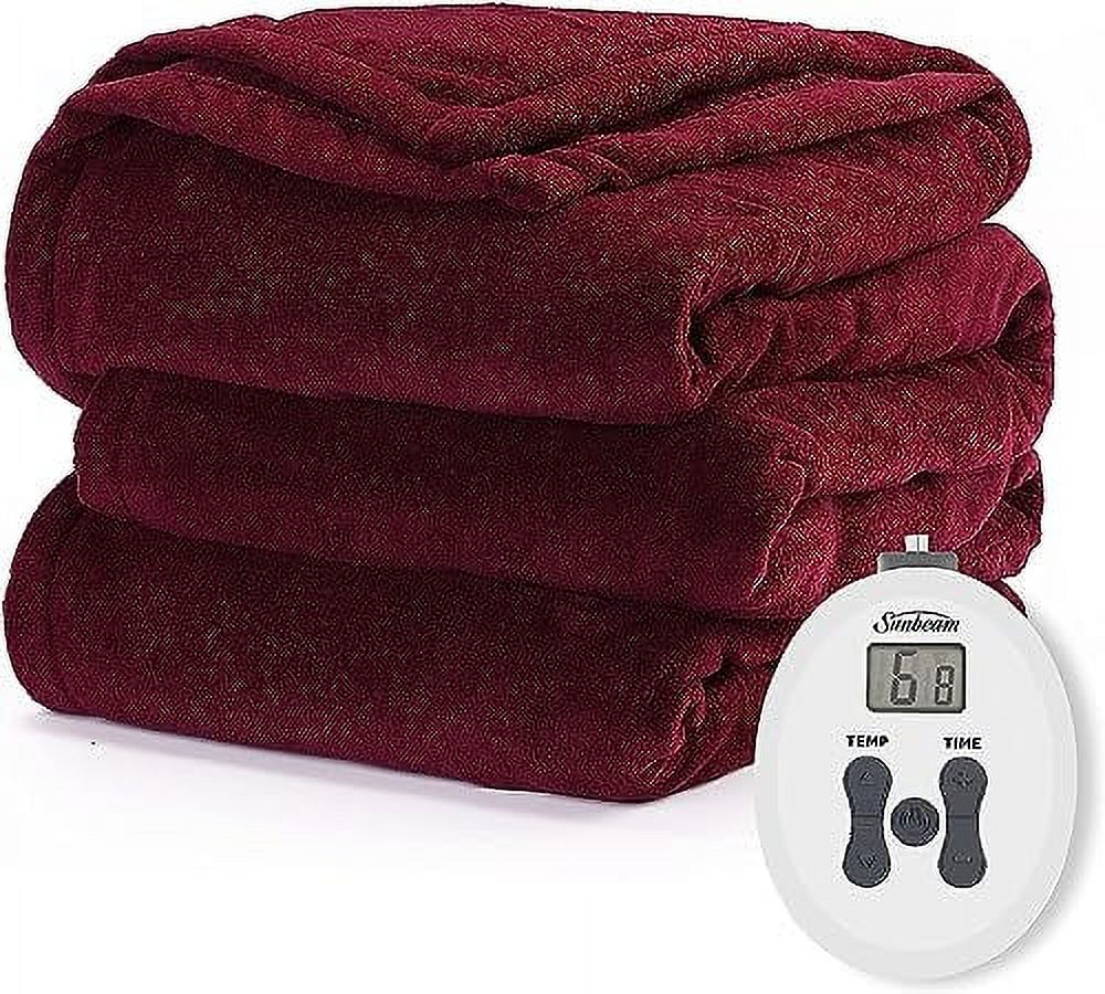 Sunbeam Royal Luxe Heated Blanket AutoShut Off Machine