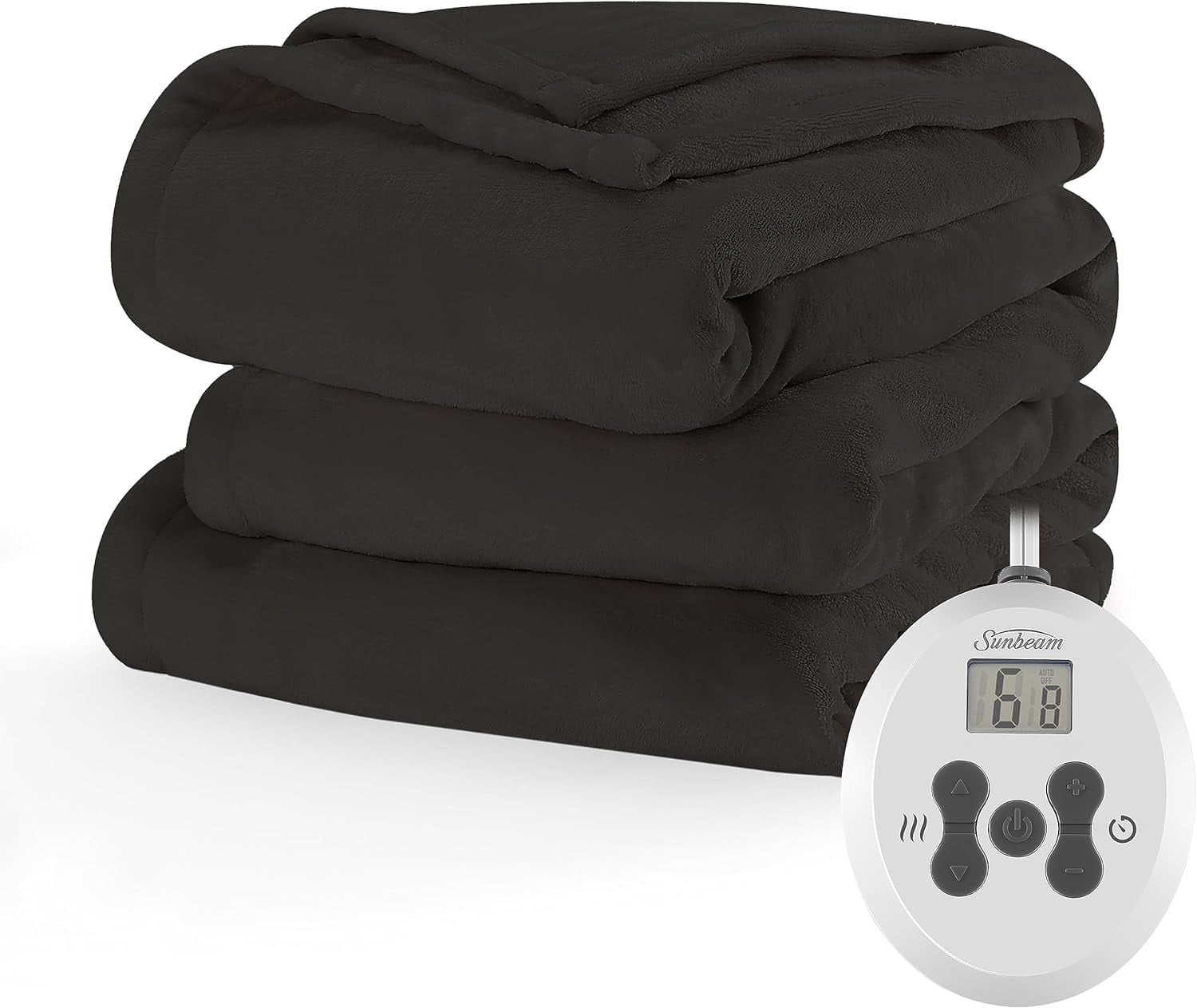 Sunbeam Royal Posh Night Fog Heated Electric Blanket Twin Walmart