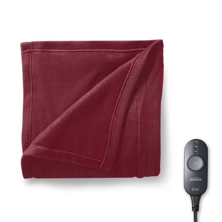 Walmart sunbeam heated blanket new arrivals