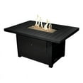 thumbnail image 1 of Sunbeam Serenity Modern Style Aluminum Fire Table in Black Finish, 1 of 5